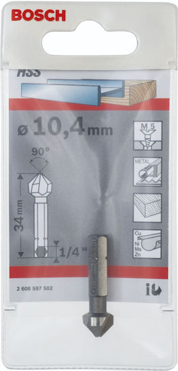 Bosch Cutting Tool Tool for Edge Shaping in Wood 10.4mm x 34mm