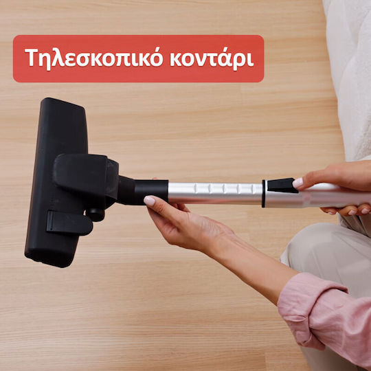 HomeVero Electric Stick Vacuum 500W Black HV-MCVC500