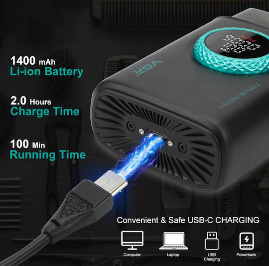 VGR V-377 Foil Electric Shaver Face Rechargeable / Corded