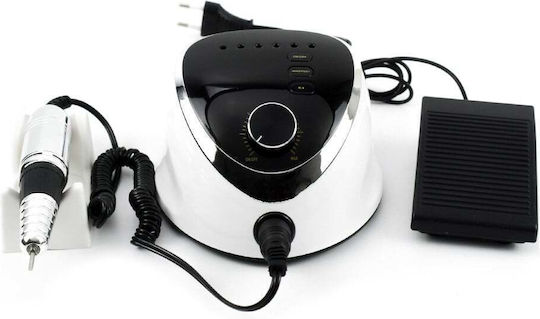 SML M12 Nagelfräser Strom 35W Weiß mit Pedal mit 35000 Umdrehungen pro Minute