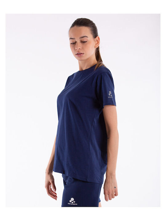 T-shirt Μπλέ Σκούρο