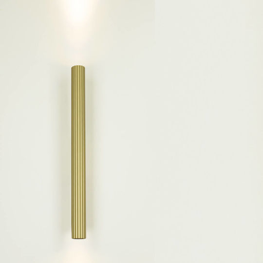 Zambelis Lights Φωτιστικό Τοίχου Χρυσό 3.2x40εκ.
