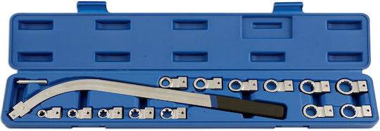 Set Pulley Belt Tensioner Wrench Carrying Case 14 Pieces Zs78