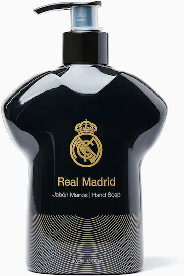 Set Cadou Pentru Bărbați Săpun Lichid Spray Pentru Corp Real Madrid 2 Bucăți