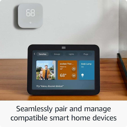 Amazon Echo Show 8 3rd Gen Smart Hub Wi-Fi / Bluetooth / Zigbee / Thread Συμβατό με Alexa & Matter