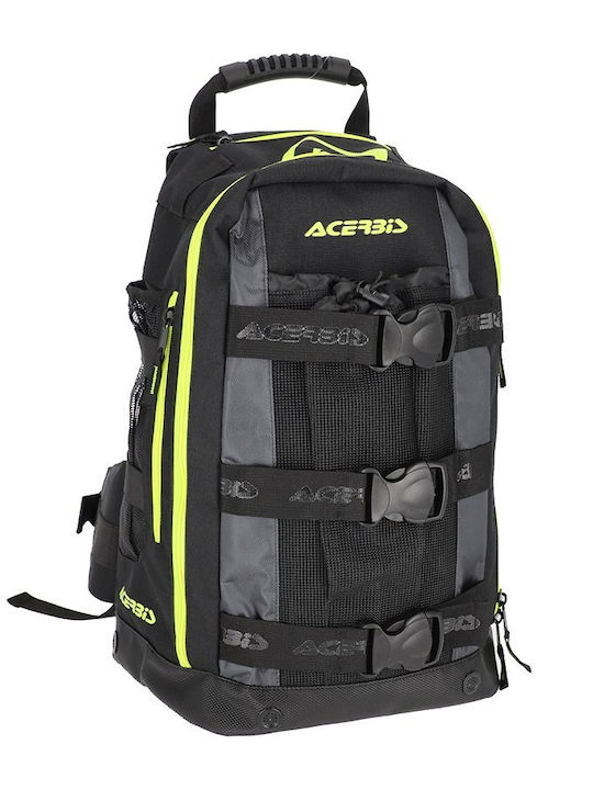 Acerbis Rider Backpack Shadow Logo Black 38lt