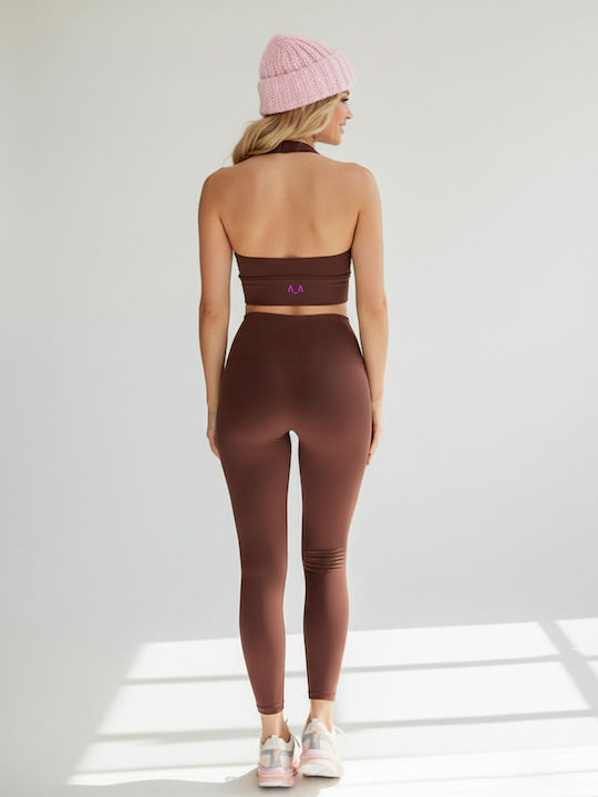 Γυναικεία Αθλητική Μπλούζα Chocolate Brown