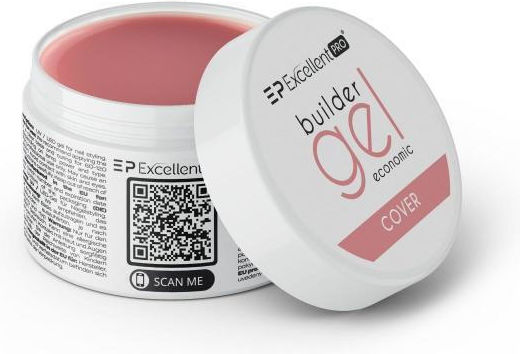 Excellent Pro Excellent PRO Builder Gel Νυχιών Ροζ 50gr