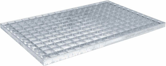 Vidaxl Silver Screen 60 X 40 X 2 Cm Galvanized Steel Cold Dipped