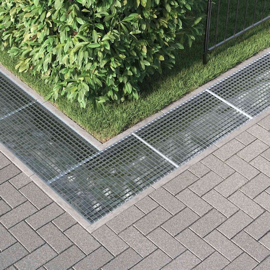 Vidaxl Silver Screen 80 X 50 X 2 Cm Galvanized Steel Cold Dipped