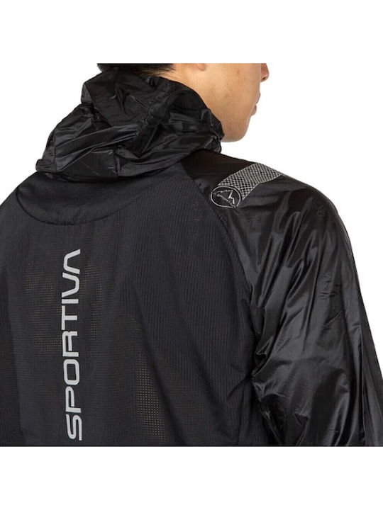 Blizzard Jacke Winddicht Black