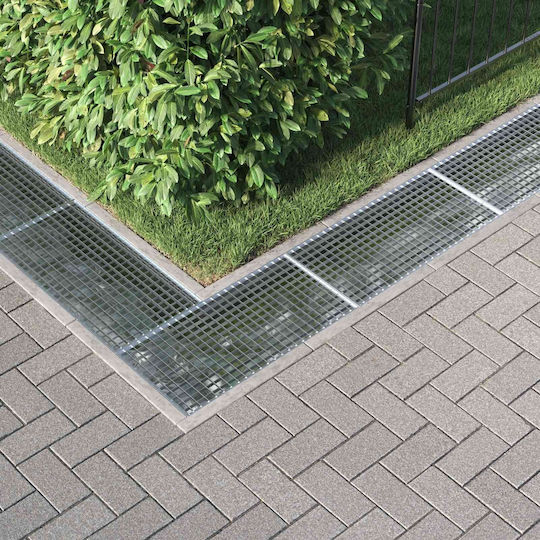 Vidaxl Silver Screen 80 X 40 X 2 Cm Galvanized Steel Cold Dipped