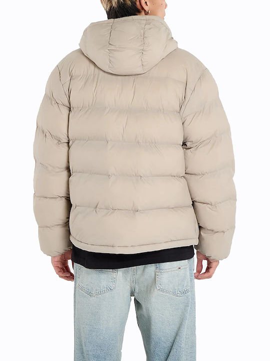 Nylon Jacket Puffer Khaki