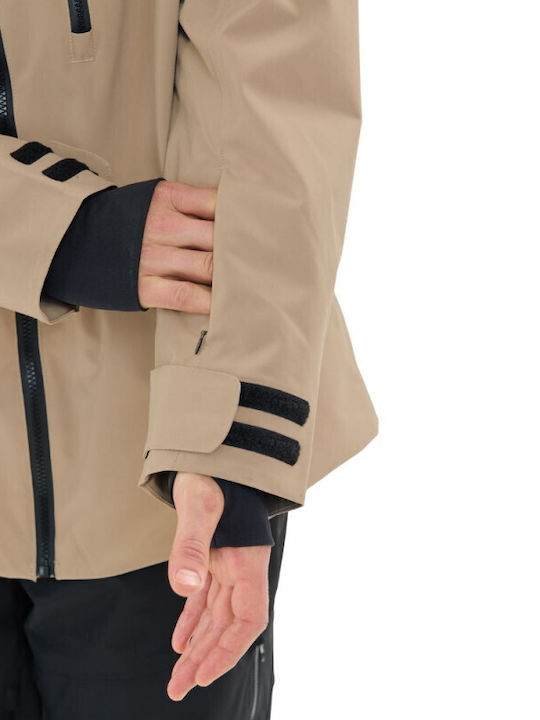 Whistler Men's Ski & Snowboard Jacket Beige W253192-3040