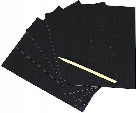 Creative Scratch-off Stickers Set Diplodocus Starpak 548946