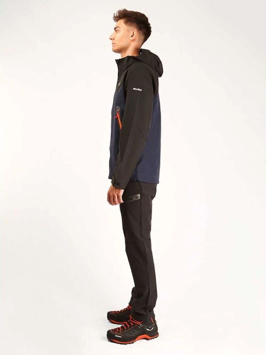 Moiazza Herren Jacken Hardshell Wasserdicht und Winddicht Schwarz