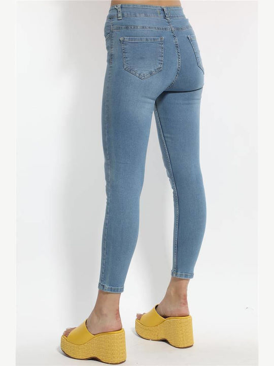 Talie înaltă Blugi de damă cu croială skinny