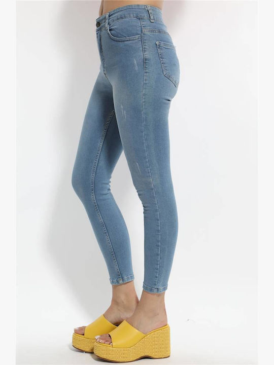 Talie înaltă Blugi de damă cu croială skinny