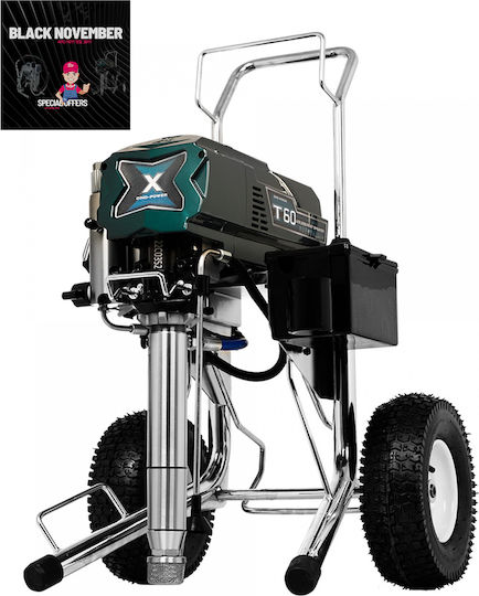DP Airless DP-T60 Ηλεκτρικό Πιστόλι Βαφής 3000W