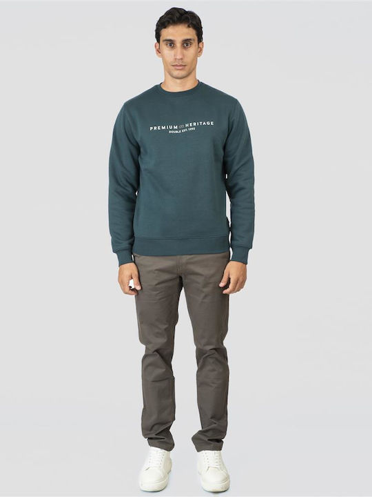 Sweatshirt Petrol Blau