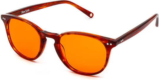 Filteroptix Premium Blue Light Glasses Ventus Saffron Orange Lens