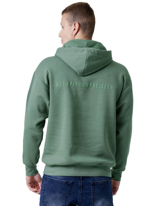 Sweatshirt with Hood Pistachio