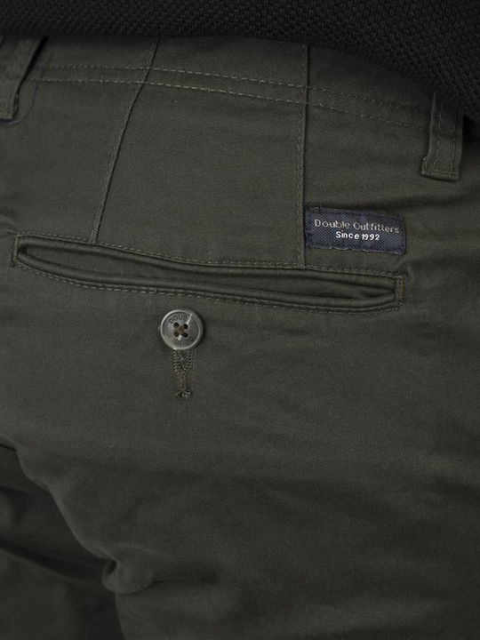 Trousers Chino in Regular Fit Green