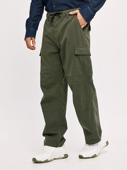 Men's Cargo Khaki Trousers