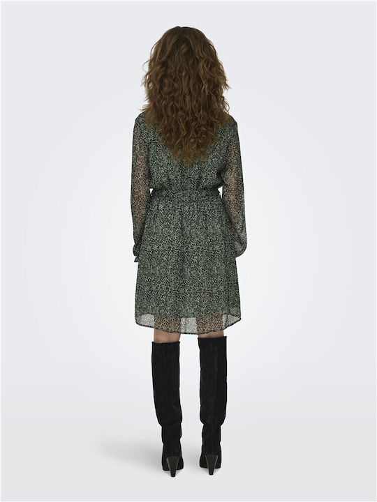 Mini Abendkleid Grün
