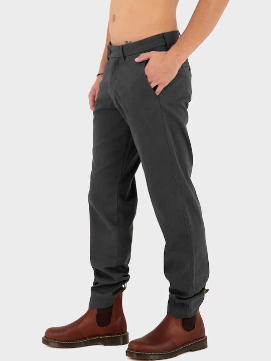 Hose Chino Elastisch in Entspannter Passform Grey