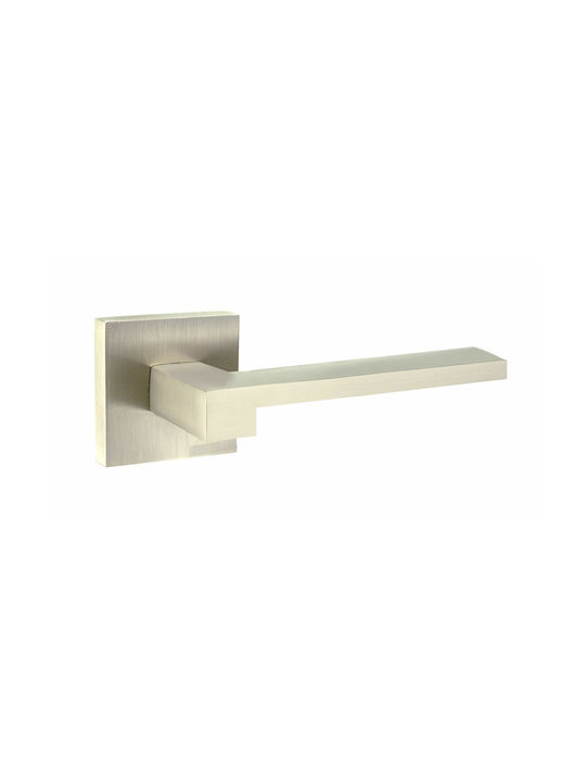 Perfect Handles Türgriff Rosette Linkes mit Mundstück Matt Schwarz