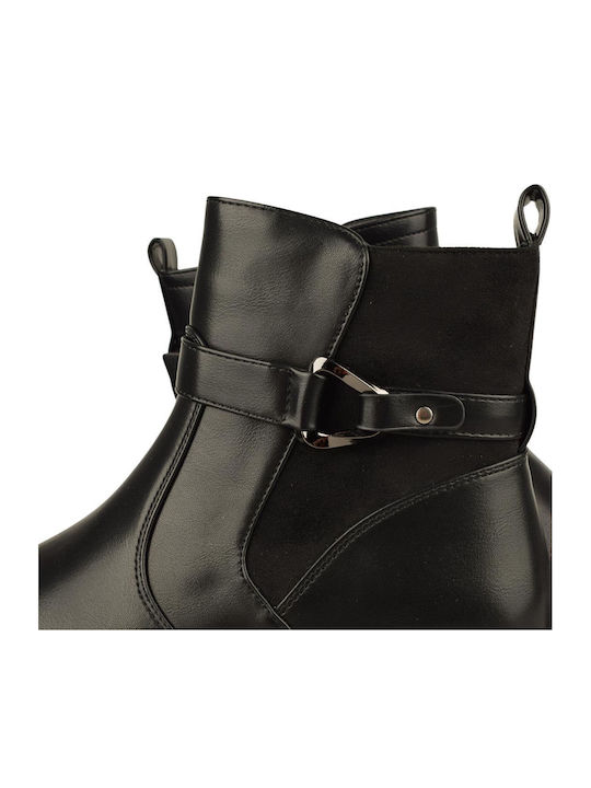 Stiefeletten Damen Schwarz