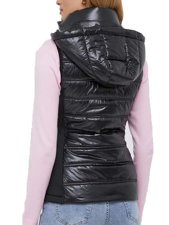 Women's Puffer Jacket for Winter Black