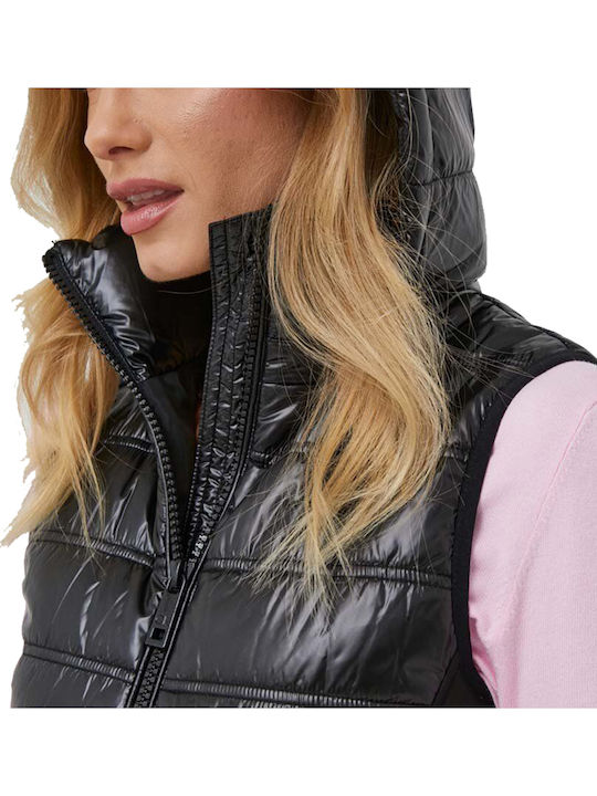 Women's Puffer Jacket for Winter Black