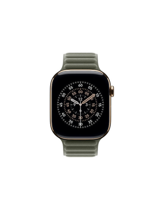 Apple Magnetic Link 46mm - M/L Strap Fabric Sage Grey (Apple Watch 44/45/46mm/Ultra 49mm)