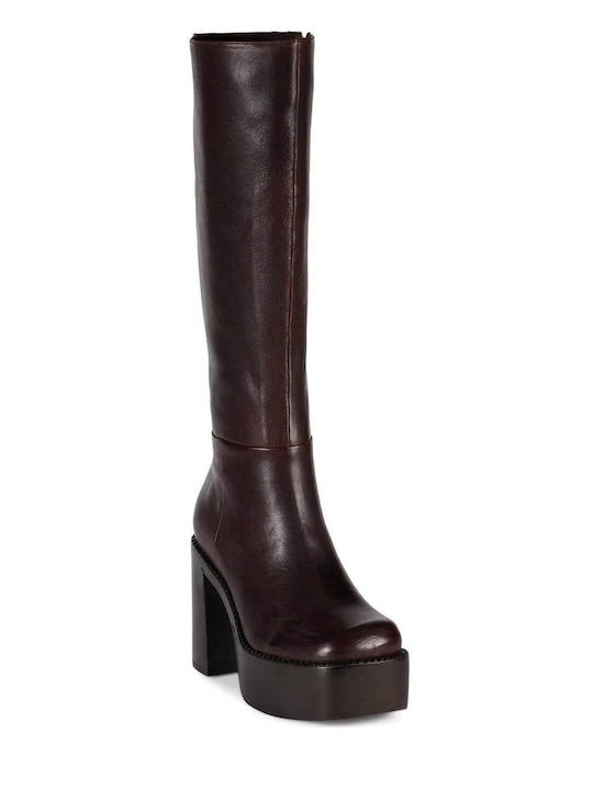 Jeffrey Campbell Γυναικείες Μπότες Καφέ Jeffrey Campbell Γυναικείες Μπότες Καφέ