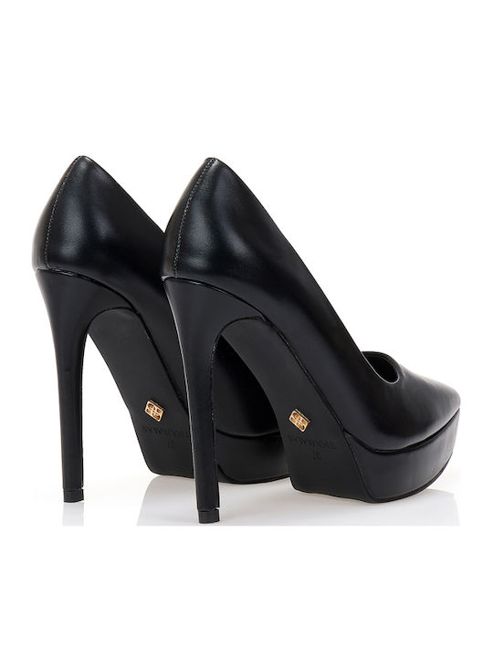 Pumps mit Stiletto-Absatz Schwarz