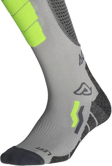 Καλτσες X-leg Vented Pro Grey Yellow 26704.290 Acerbis