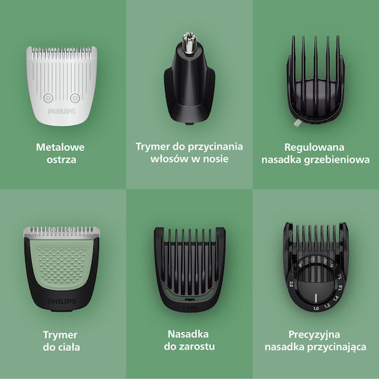 Philips Series 9000 Set Wiederaufladbar Haarschneidemaschine Schwarz MG9535/15