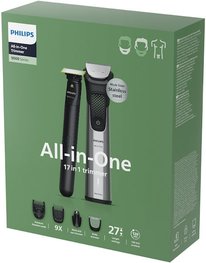 Philips Series 9000 Set Wiederaufladbar Haarschneidemaschine Schwarz MG9535/15