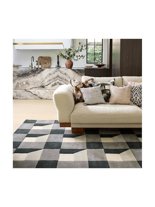 Harlequin Lucrat manual Covor Rectangular Din lână Grey