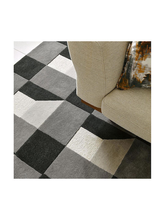 Harlequin Lucrat manual Covor Rectangular Din lână Grey