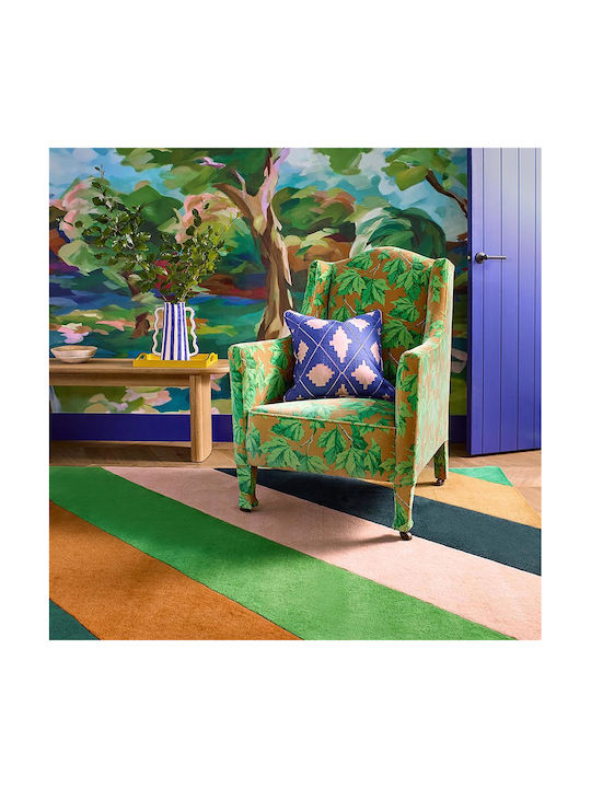 Harlequin Lucrat manual Covor Rectangular Din lână Green-multi