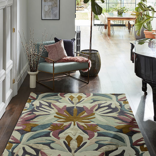 Harlequin Handmade Rug Rectangular Wool Positano Gold