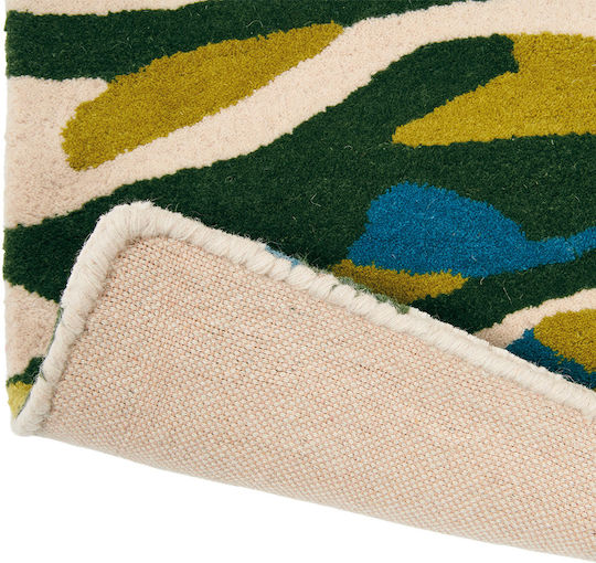 Harlequin Handmade Rug Rectangular Wool Fuchsia