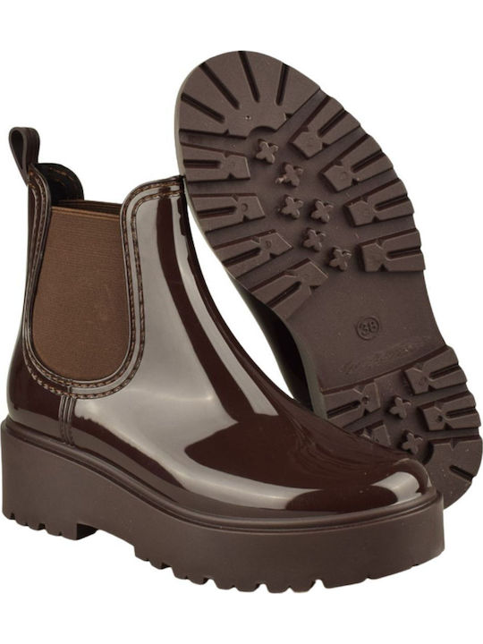 Women's Wellies Brown