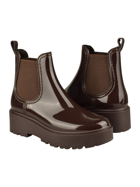 Women's Wellies Brown