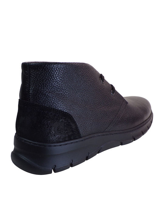 Leather Men's Boots Black