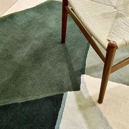 Harlequin Lucrat manual Covor Rectangular Green-beige