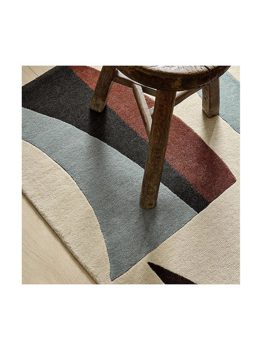 Harlequin Χειροποίητο Χαλί Ορθογώνιο Μάλλινο Walnut-white 140x200cm